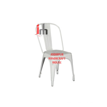 White Industrial Chair